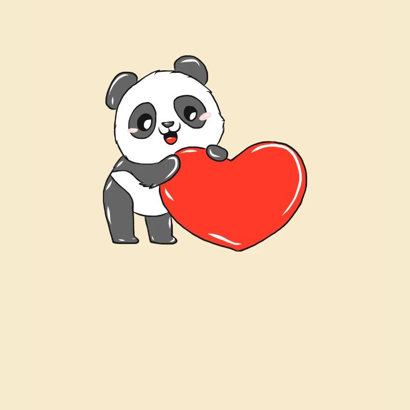 Panda Herz