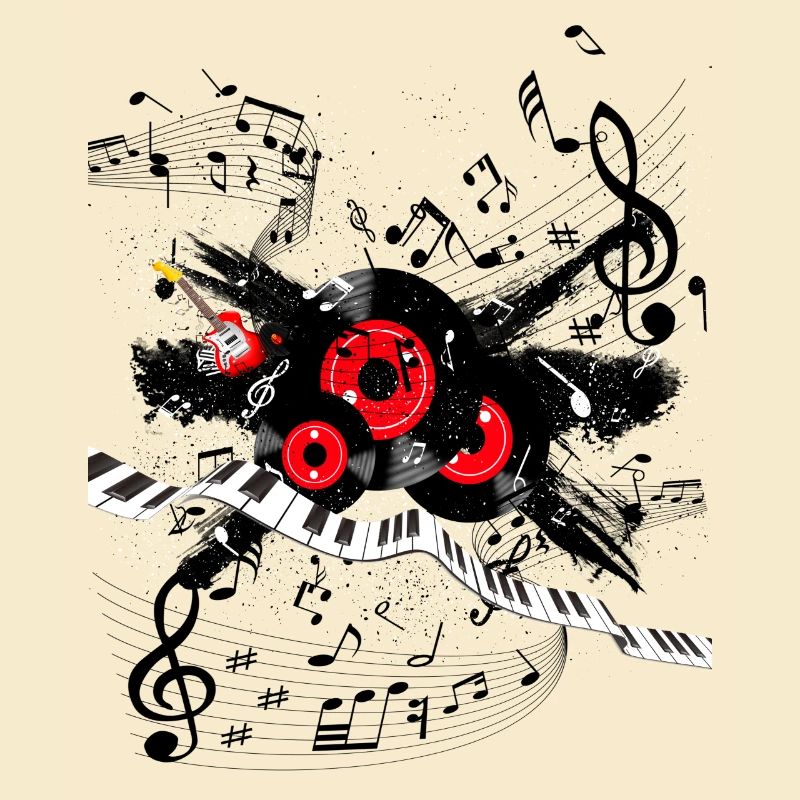 Mélodie et piste clavier Red Record