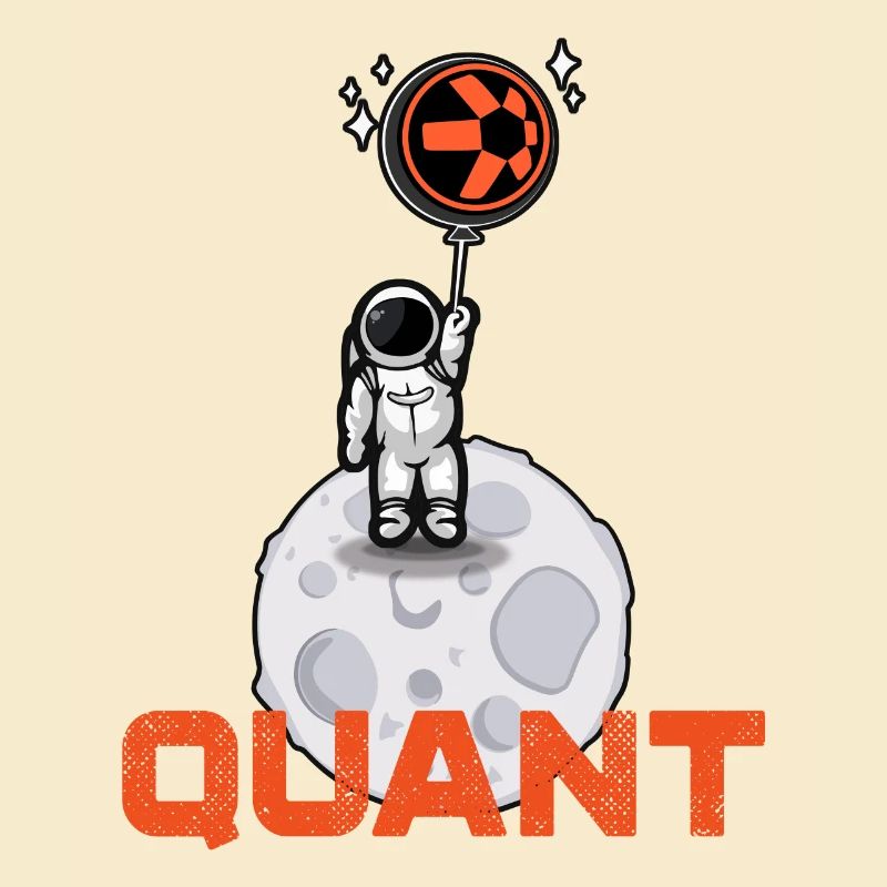 Quant Krypto Shirt Crypto Blockchain Geld Geschenk