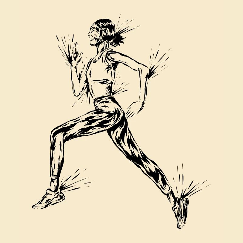 Marathon runner