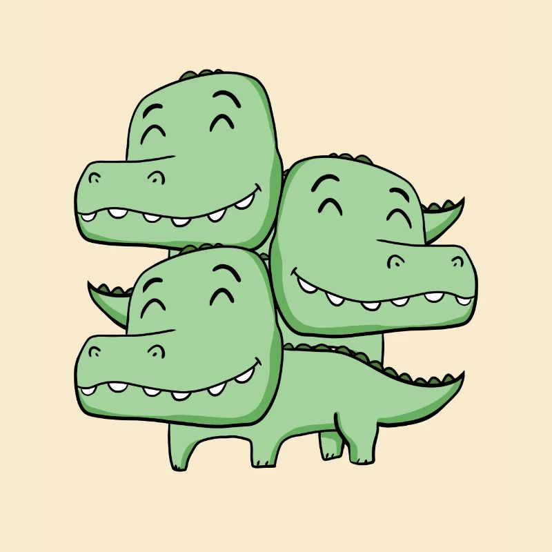 Crocodiles mignons - Crocodile