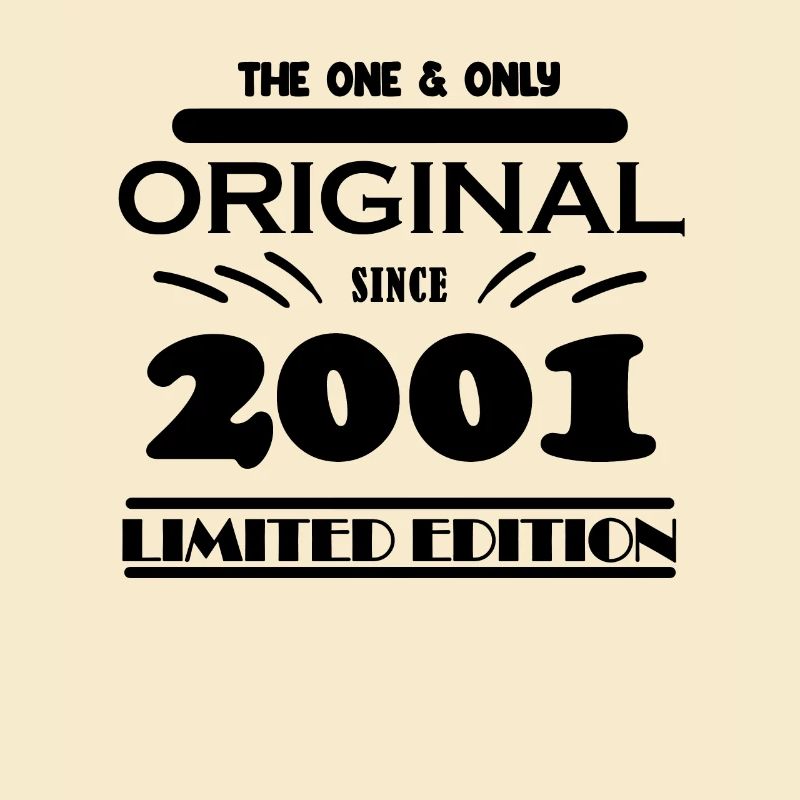 2001 - Année de construction 2001 - Né en 2001