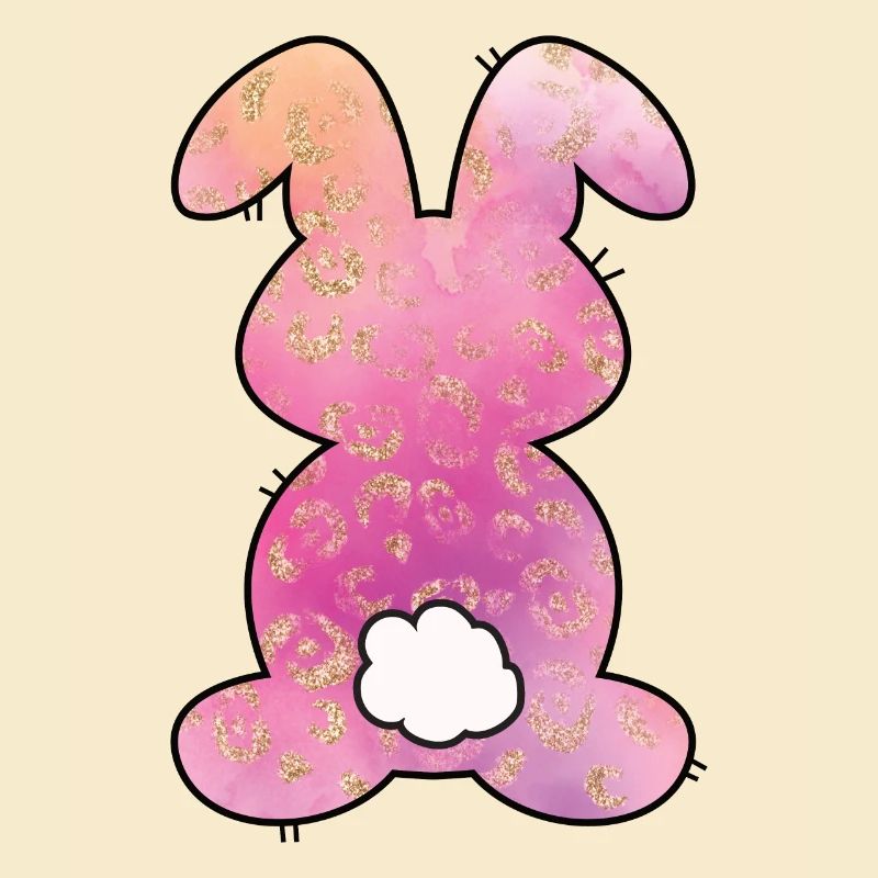 Leopard Pattern Rabbit Easter