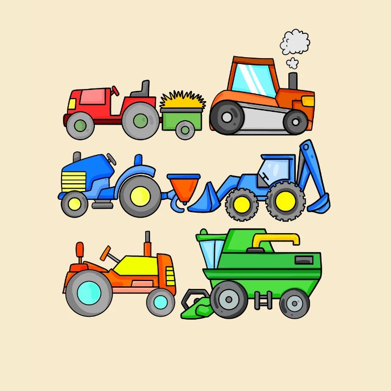 Construction site vehicles