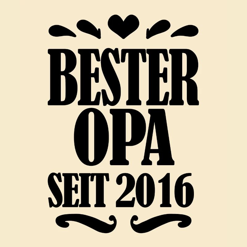 Bester Opa seit 2016 - Opa Geschenkidee