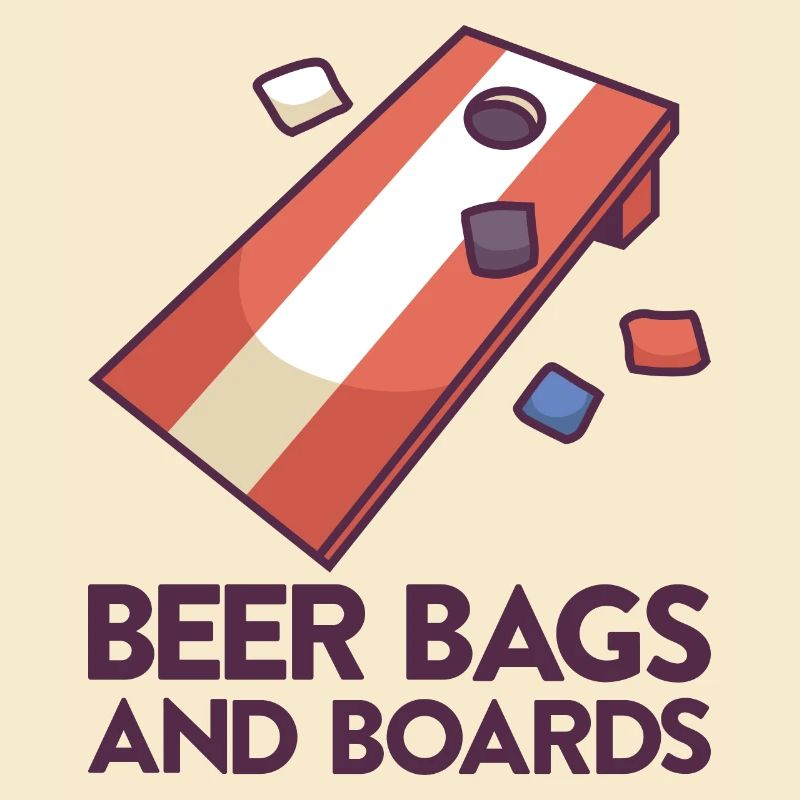 Cornhole Spiel Corn Hole Outfit mit Cornhole