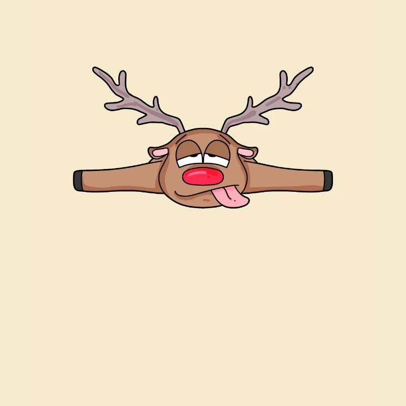 Roe deer lying down