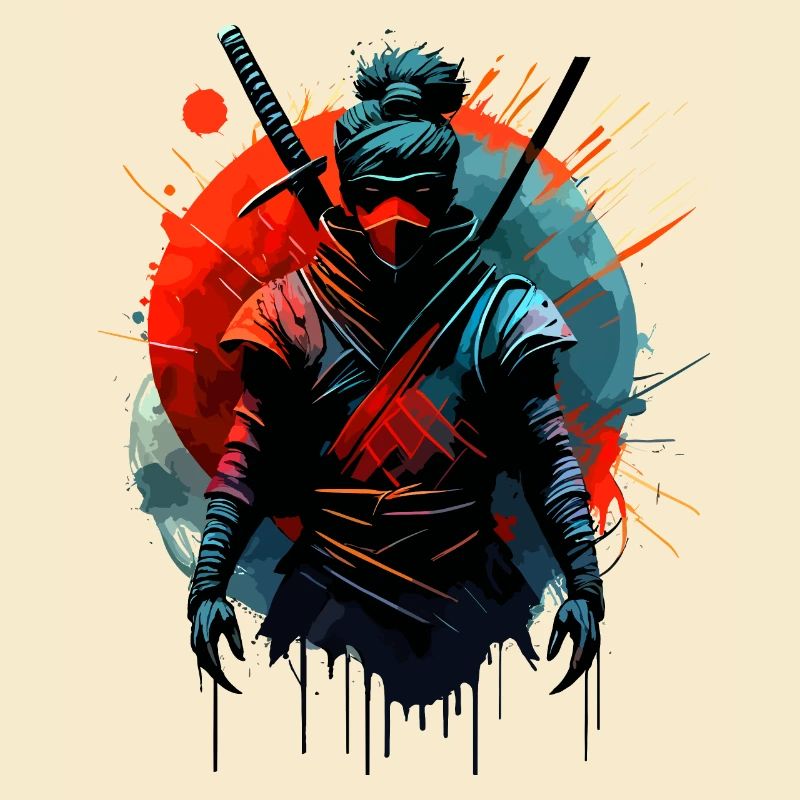 Ninja samouraï japonais