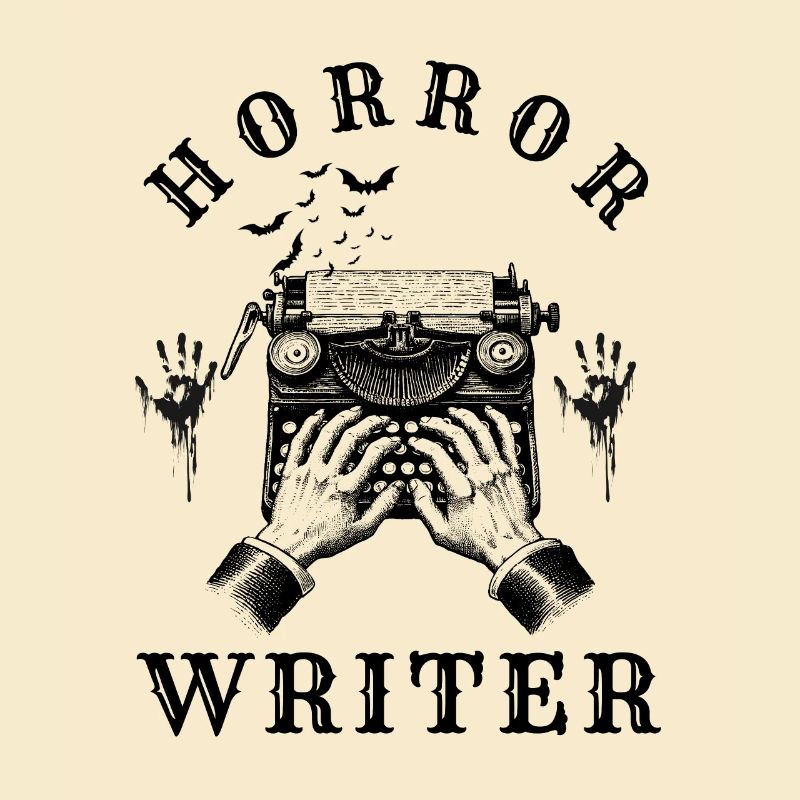Horror Writer Literature Writing Typewriter