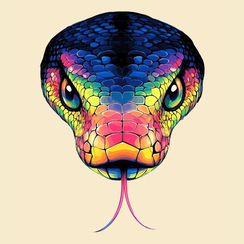 Serpent Python Cobra Mamba Serpent à sonnettes Serpent