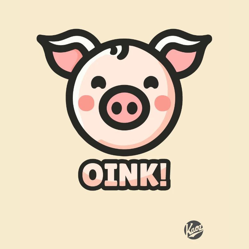 Petit cochon le cochon Oink