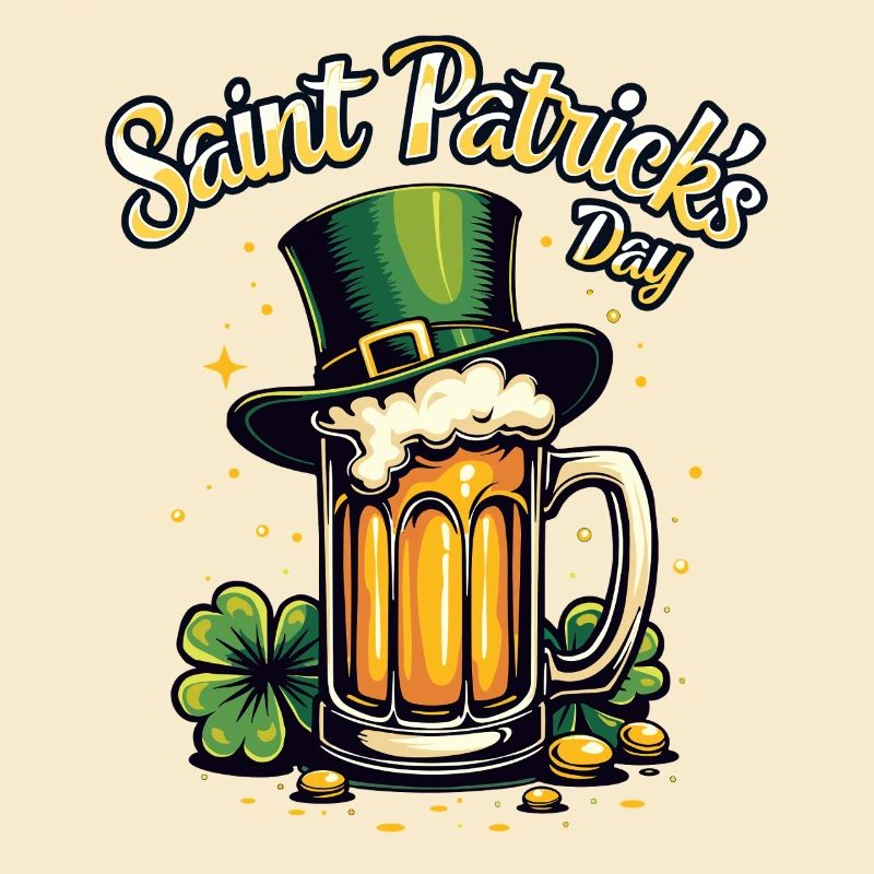 St Patrick`s Day Bier