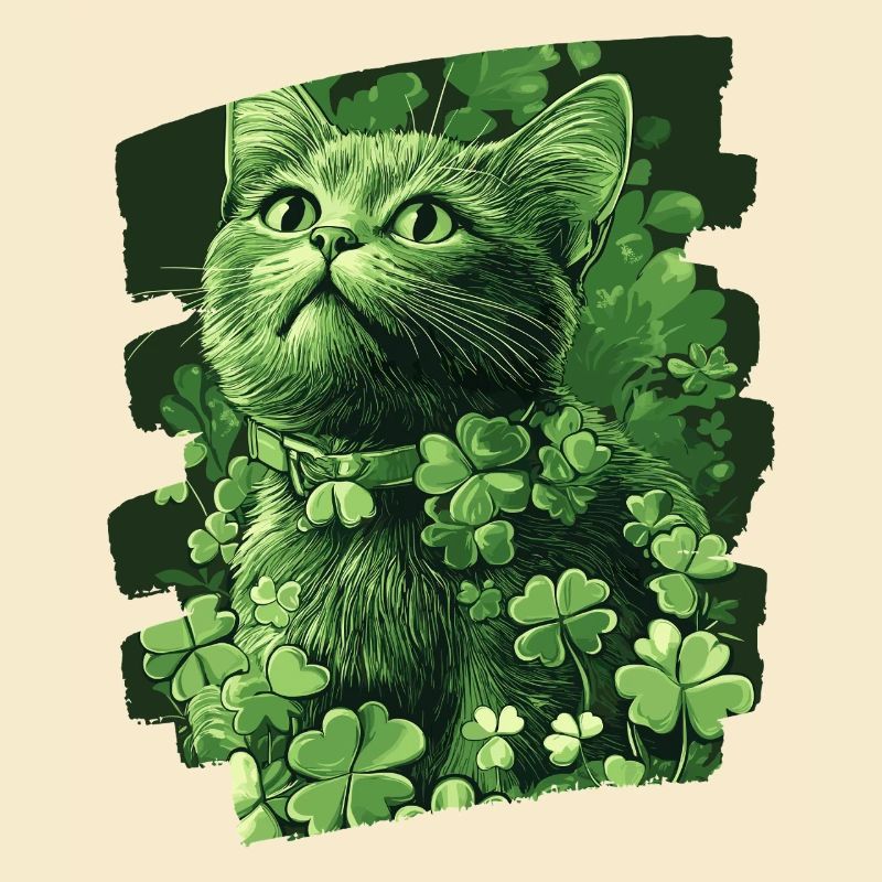 Chat de la Saint-Patrick