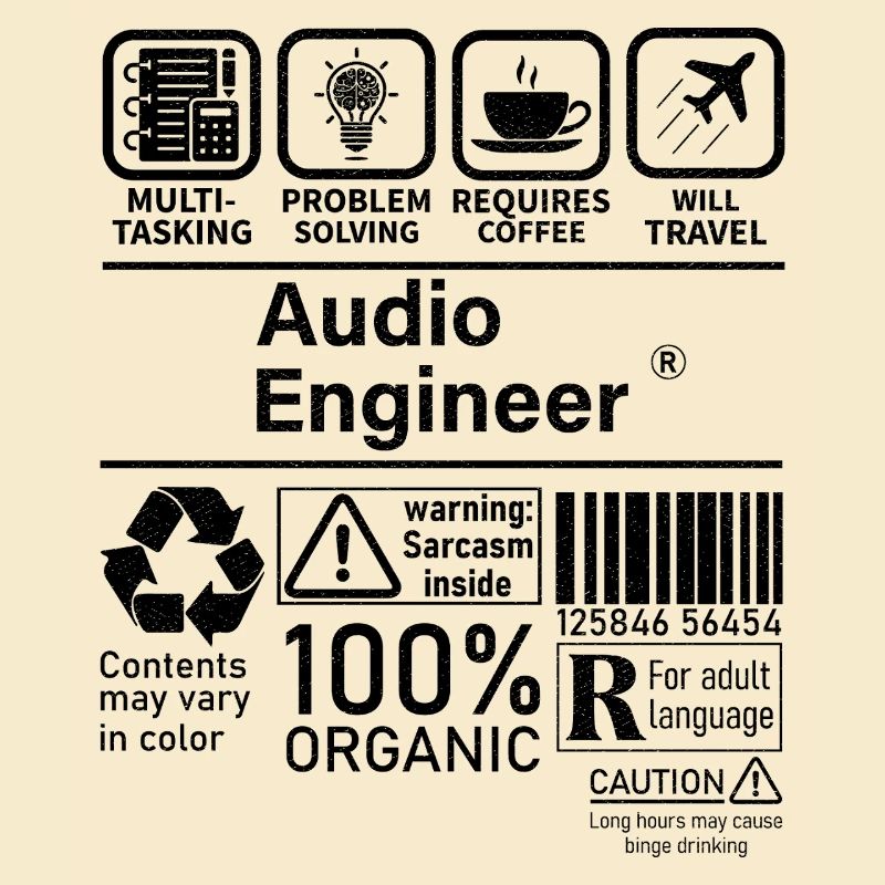 Audio Engineer multi tasking problem solving
