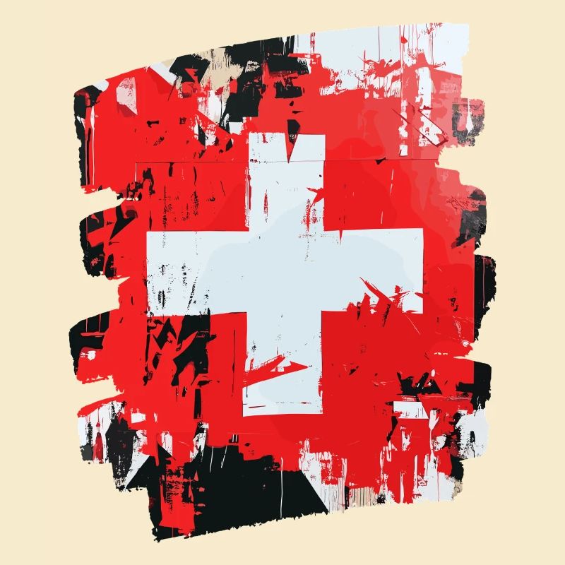 Schweizer Flagge Schweiz