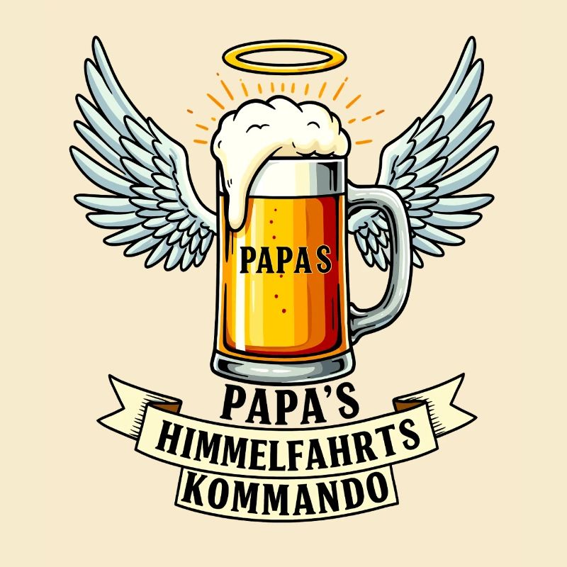 Dad's Ascension Command - Father's Day Beer Design