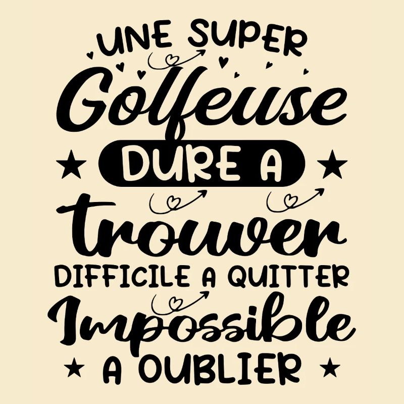Une Super Golfeuse - Cadeau golfeuse