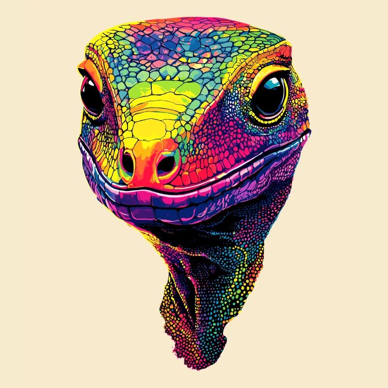 Waran Echse Reptil Komodowaran Bindenwaran Lizard