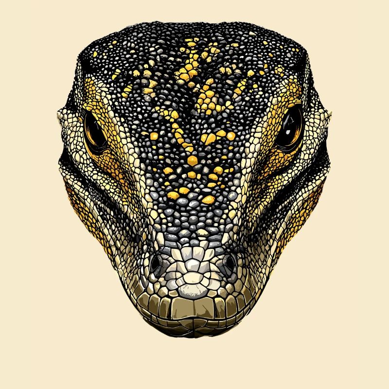 Waran Echse Reptil Komodowaran Bindenwaran Lizard