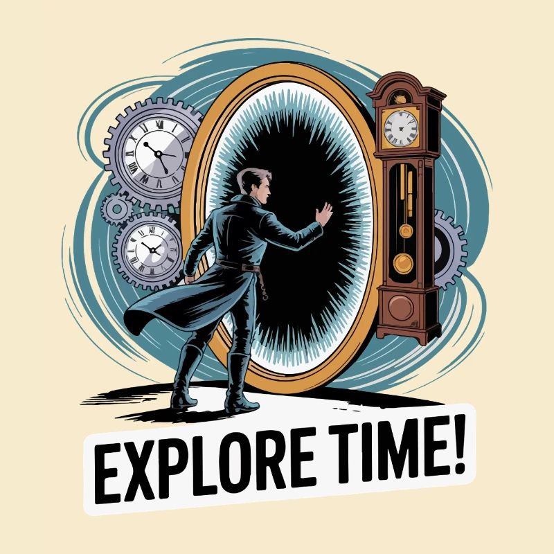 Entdecken Sie das surreale Uhrendesign von Time