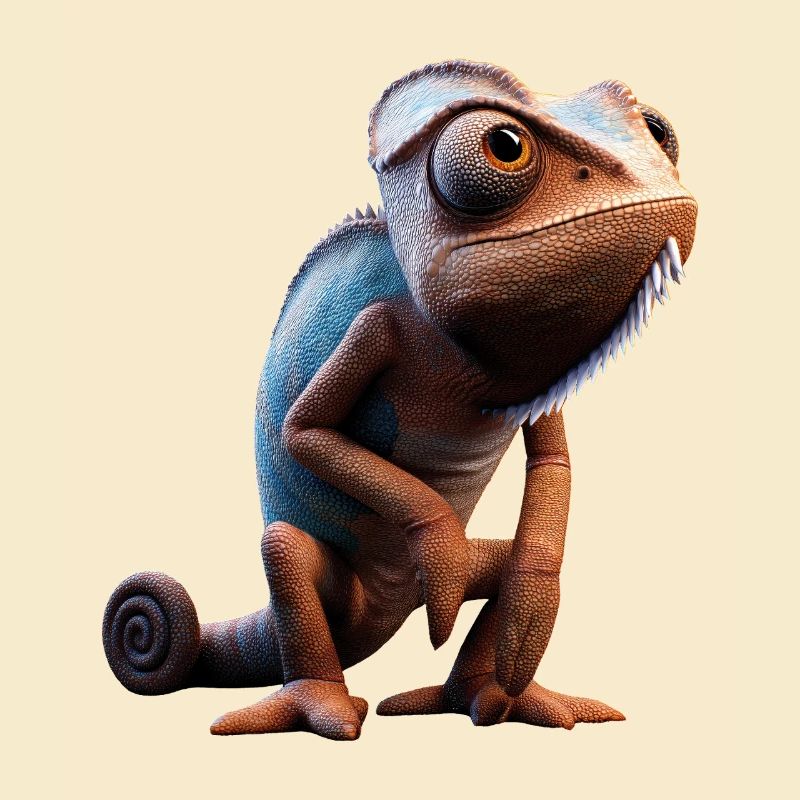 Chameleon Lizard Reptile Chameleon Iguana Lizard