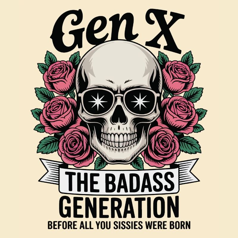 Gen X Génération badass avant la naissance S’amuser