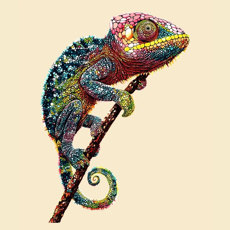 Chameleon Lizard Reptile Chameleon Iguana Lizard