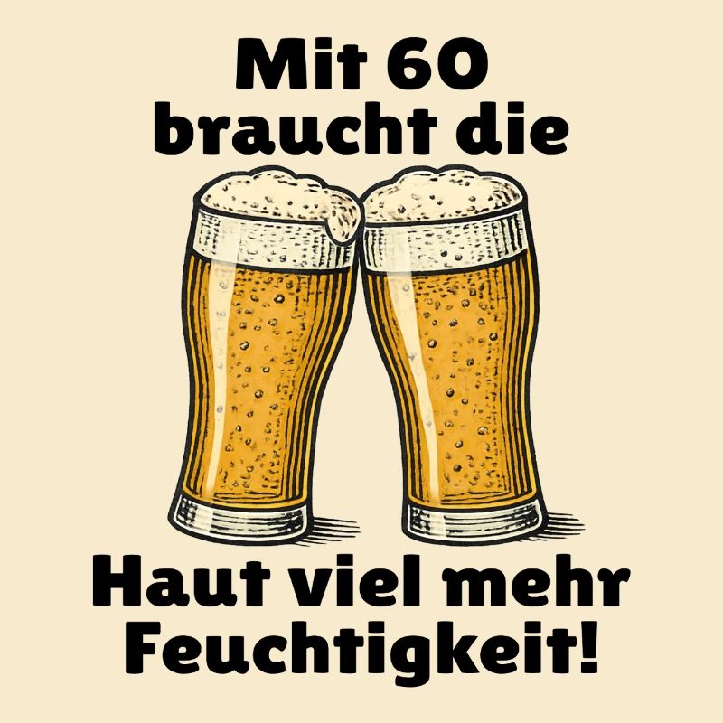 Männer 60. Geburtstag Bier Spruch