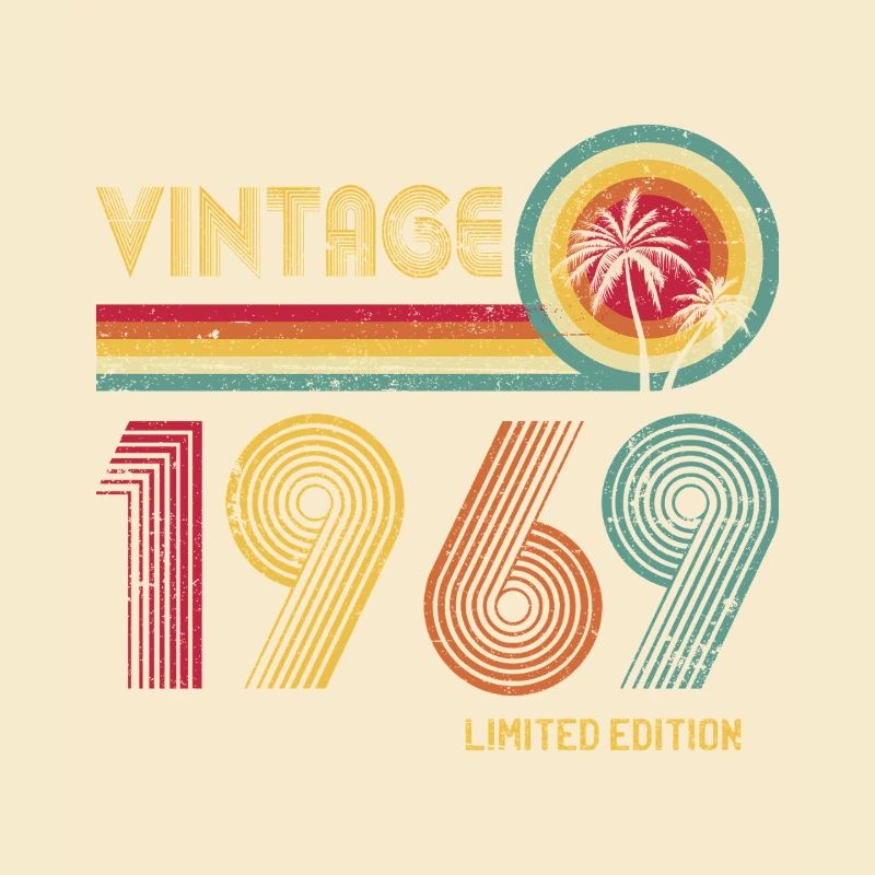 Vintage 1970s Retro Wave Design