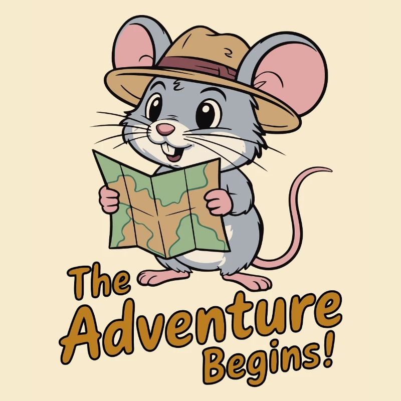 Whimsical Mouse Explorer Design