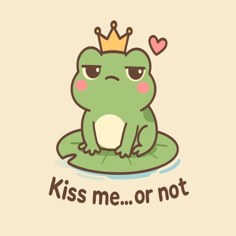 Kussfrosch König – Küss mich oder nicht