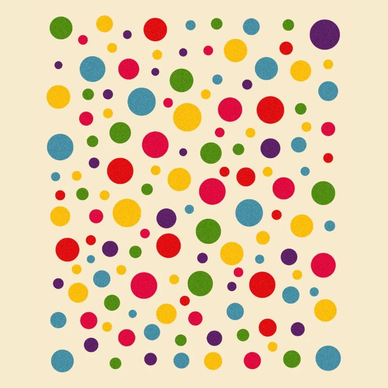 Spotty Dot Colors Pattern Tee