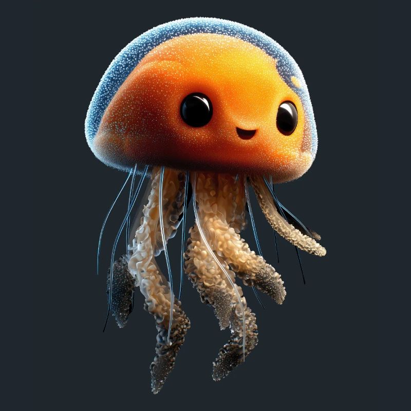 Méduse Méduse de feu Méduse Méduse mignonne