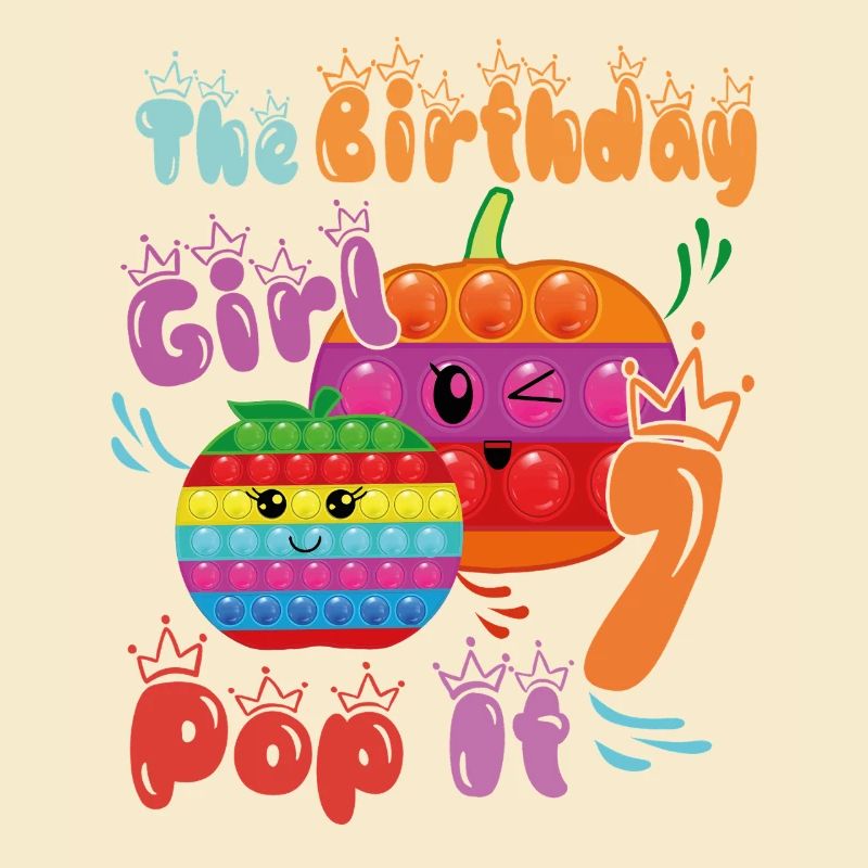 Das Geburtstagskind Pop-It 7