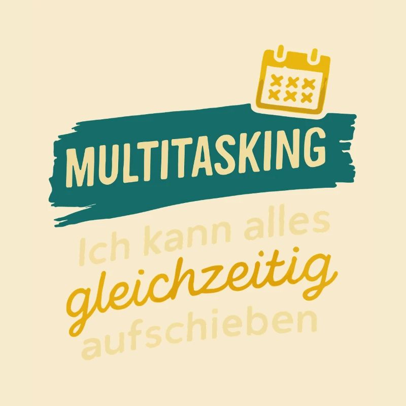 Multitasking – Alles gleichzeitig aufschieben