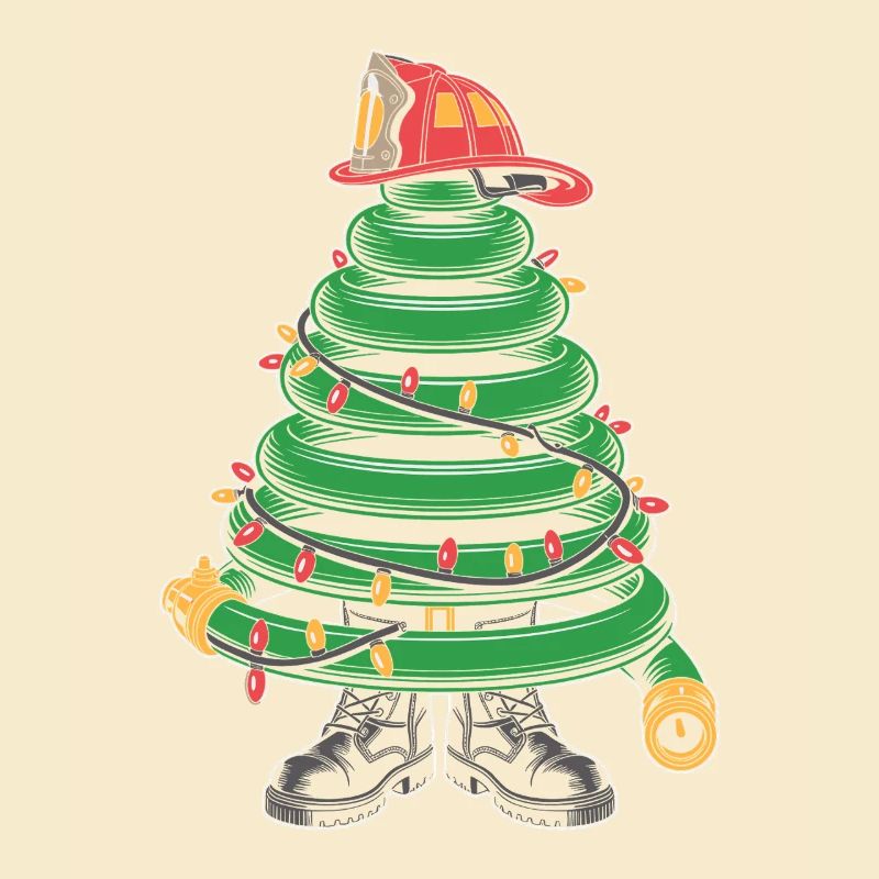 Fire Brigade Christmas Tree