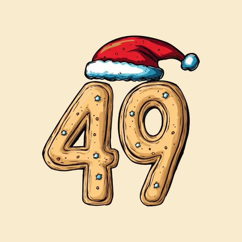 49 Numéro Biscuit Noël