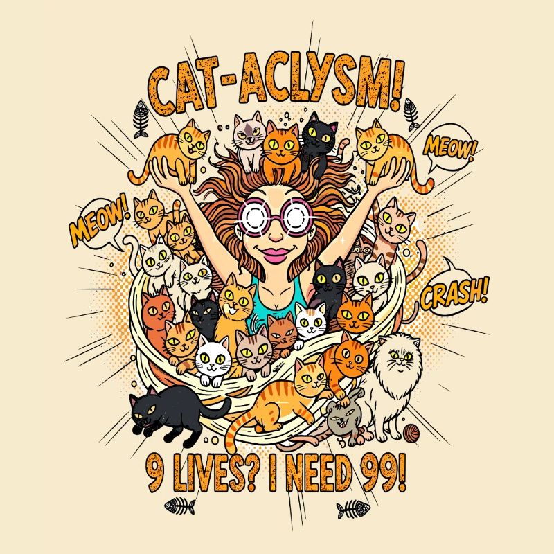 CAT-ACLYSM! 99 Katzen Chaos - Comic