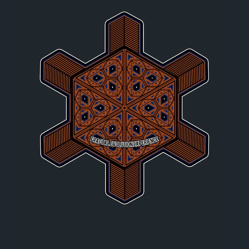Fractal Evolution Mandala Goa Psy Rave Festival