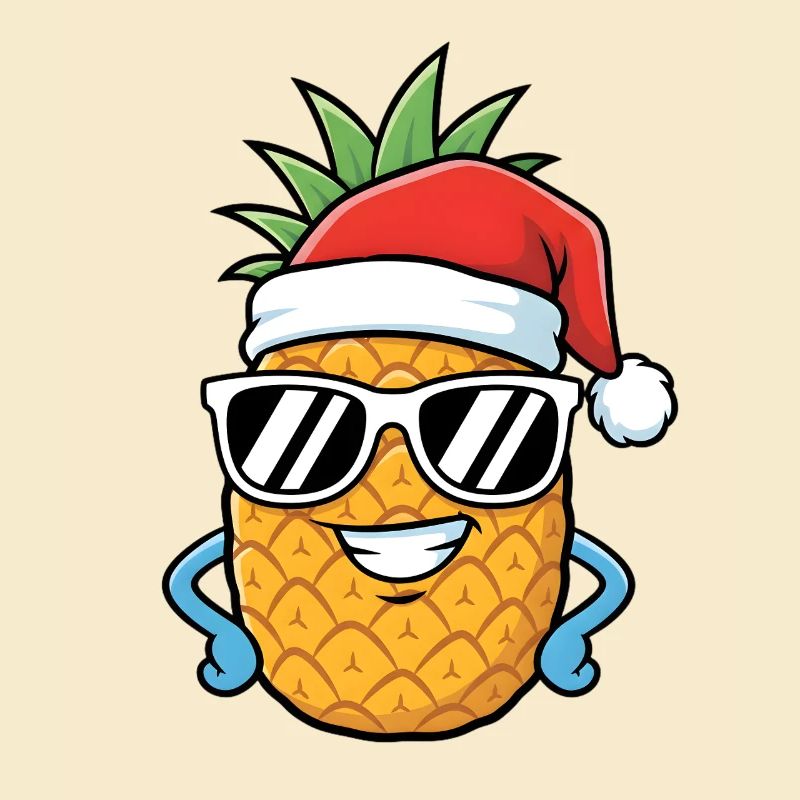 Art de l’ananas de Noël