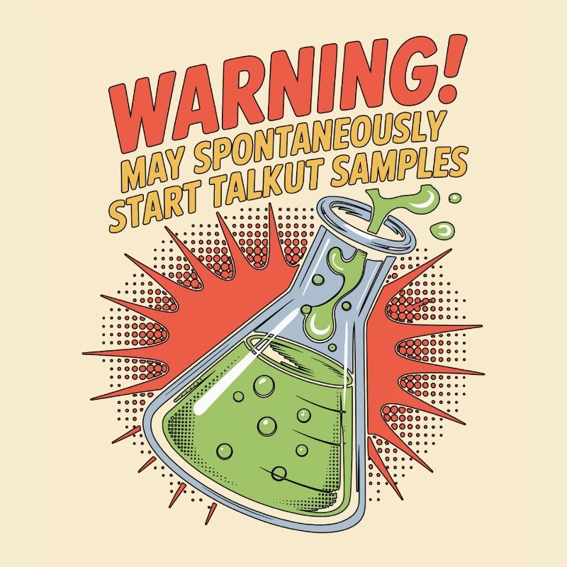 Lab Technician Warning May Spontaneously Scientist