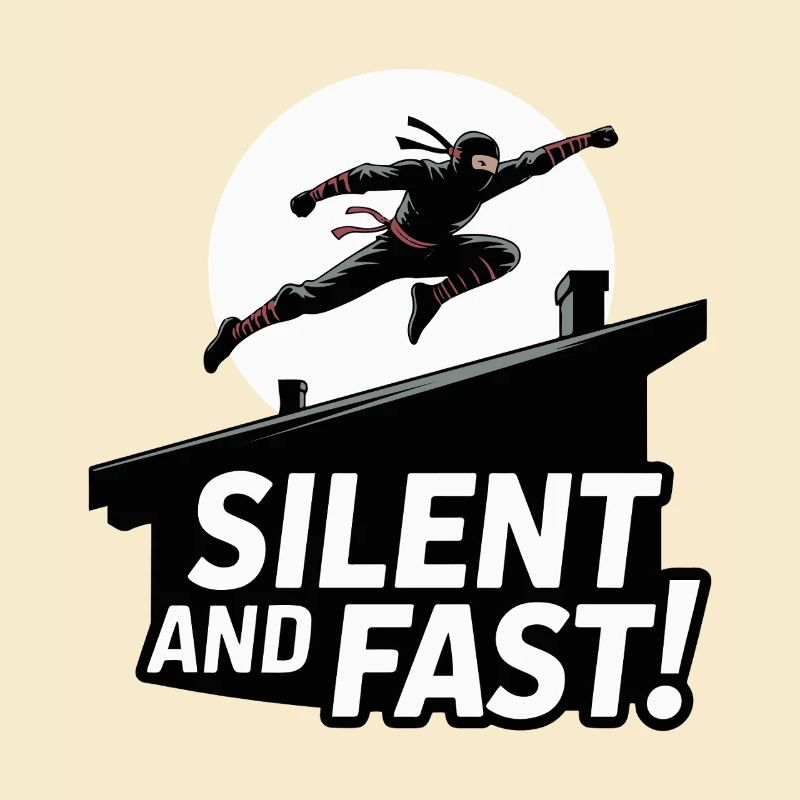 Silent Ninja Rooftop Jump