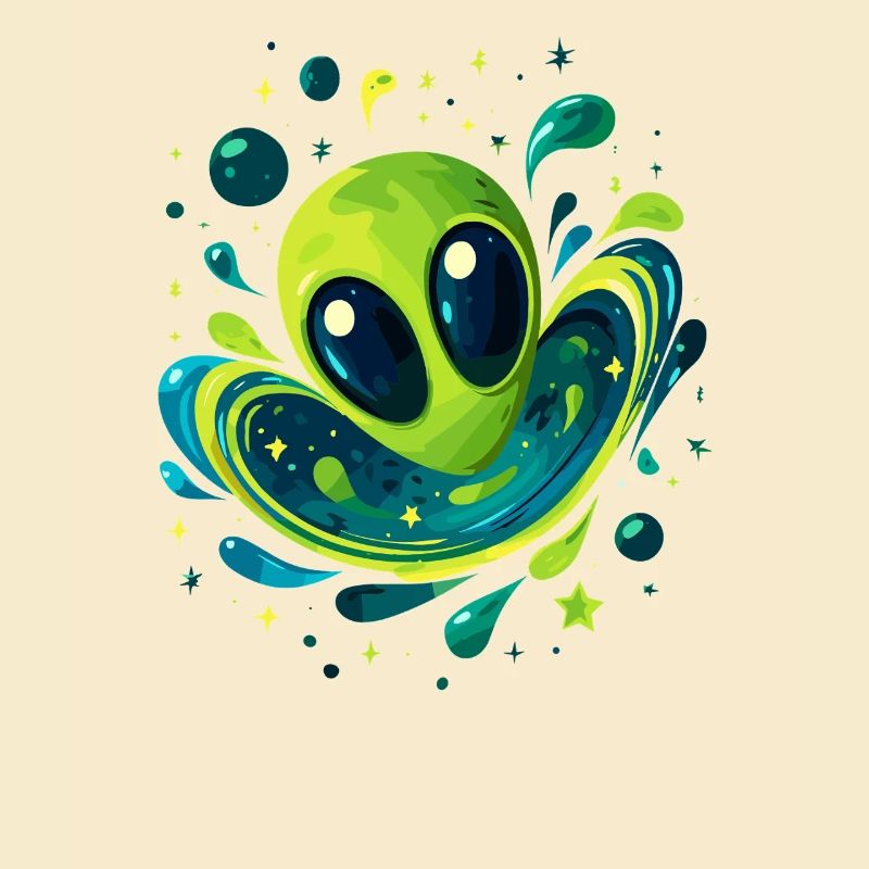 Galactic Alien Vortex