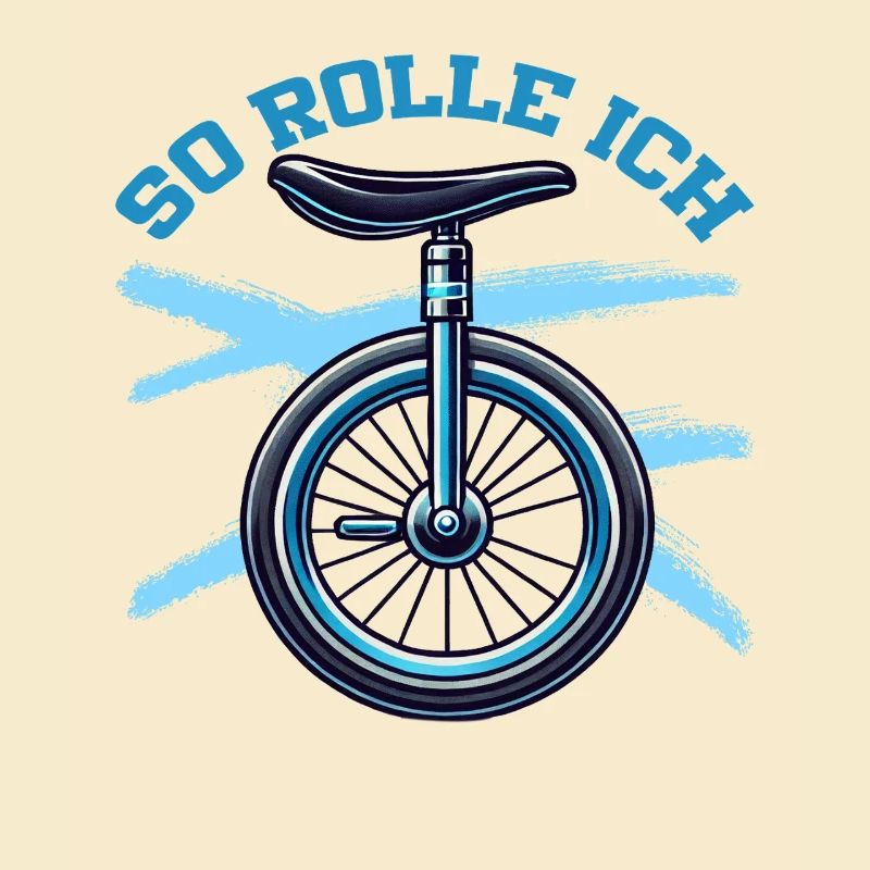 So Rolle Ich Einrad Einradfahrer