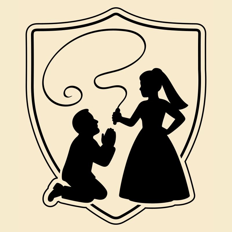 Wedding Bride and groom Couple silhouette