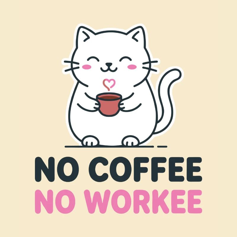 Pas de café, pas de travail.