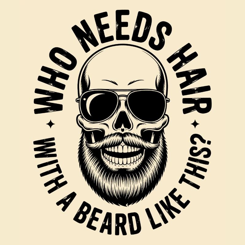 Who Needs Hair With A Beard Like This Bart Glatze