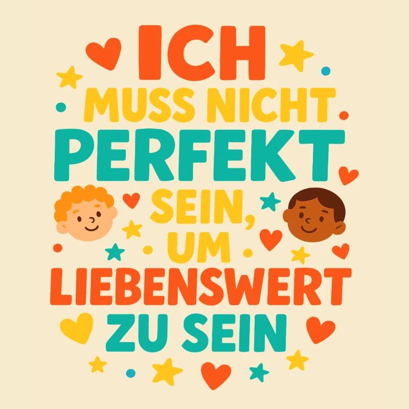 ich muss nicht perfekt sein, affirmation
