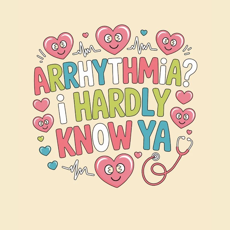 Cardiac Tech Arrhythmia I Hardly Know Echo Tech