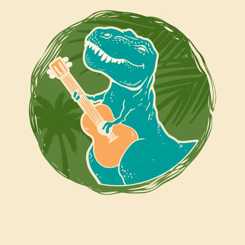 Ukulélé hawaïen Uke T-Rex
